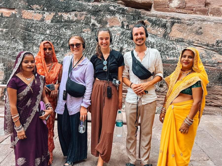 Foto im Mehrangarh Fort