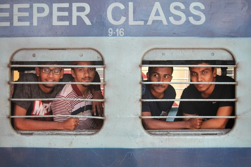 Sleeper Class in Indien