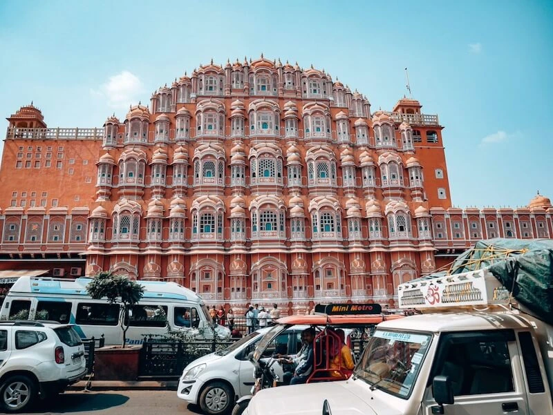 Palast der Winde in Jaipur