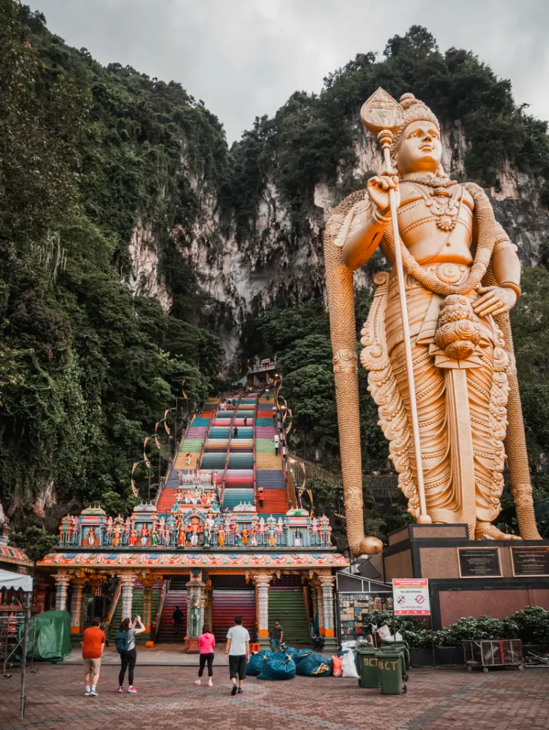Eingang der Batu Caves
