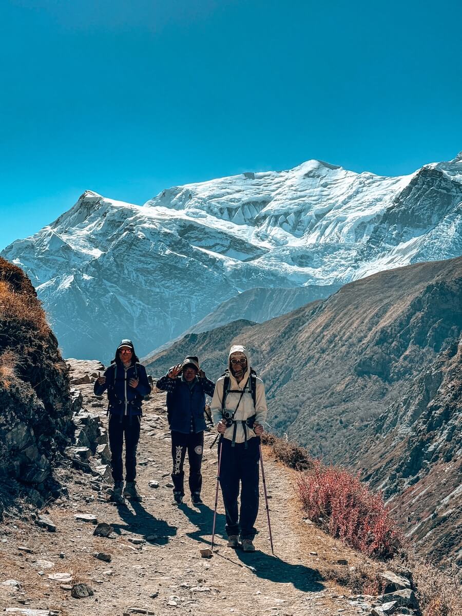 Trekking am Annapurna Cirucuit in Nepal