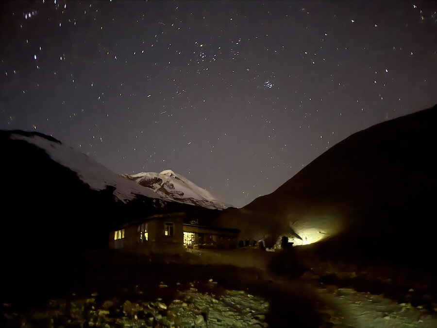 Nachts am Thorong La Pass