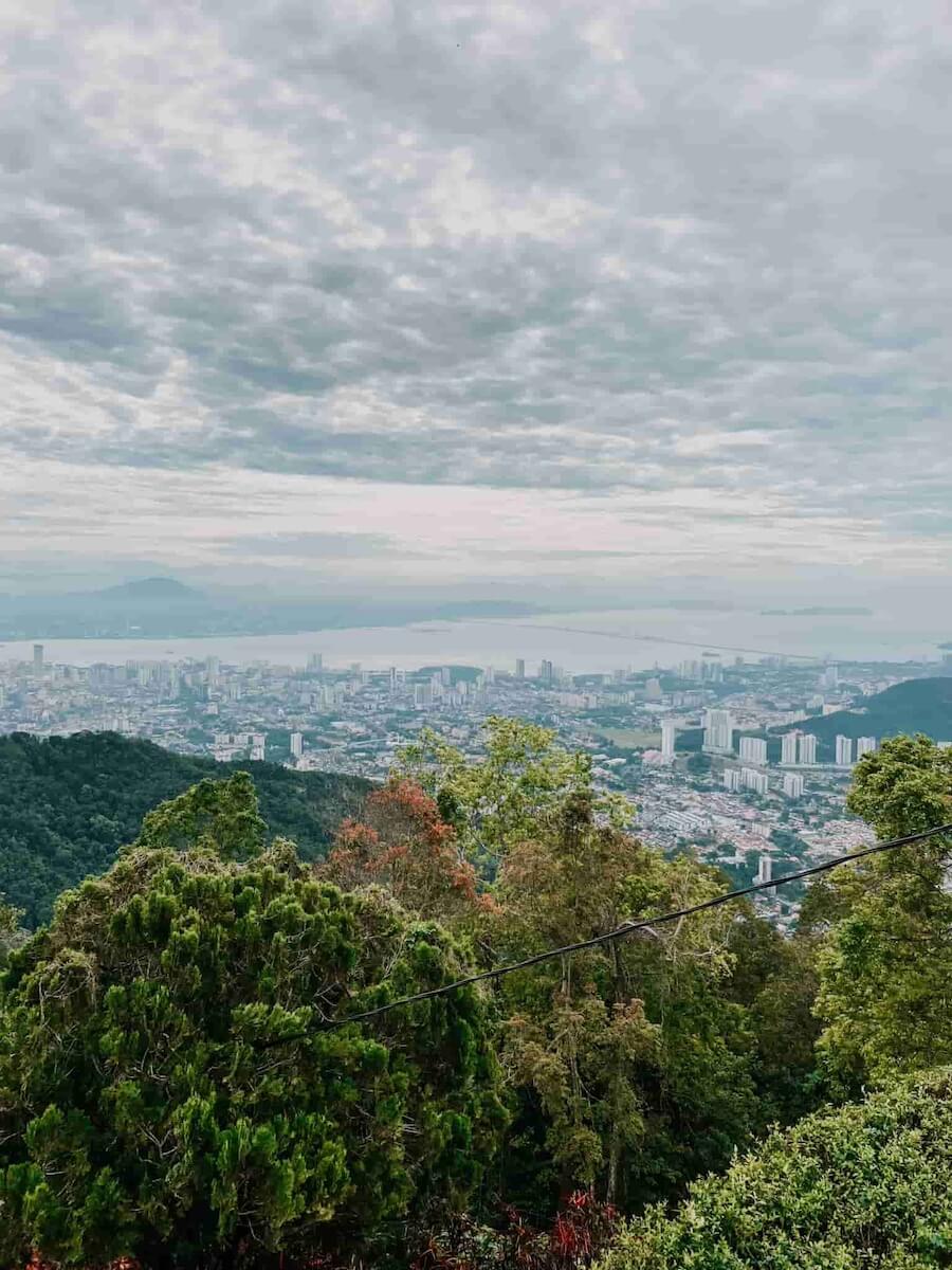 Aussicht vom Penang Hill