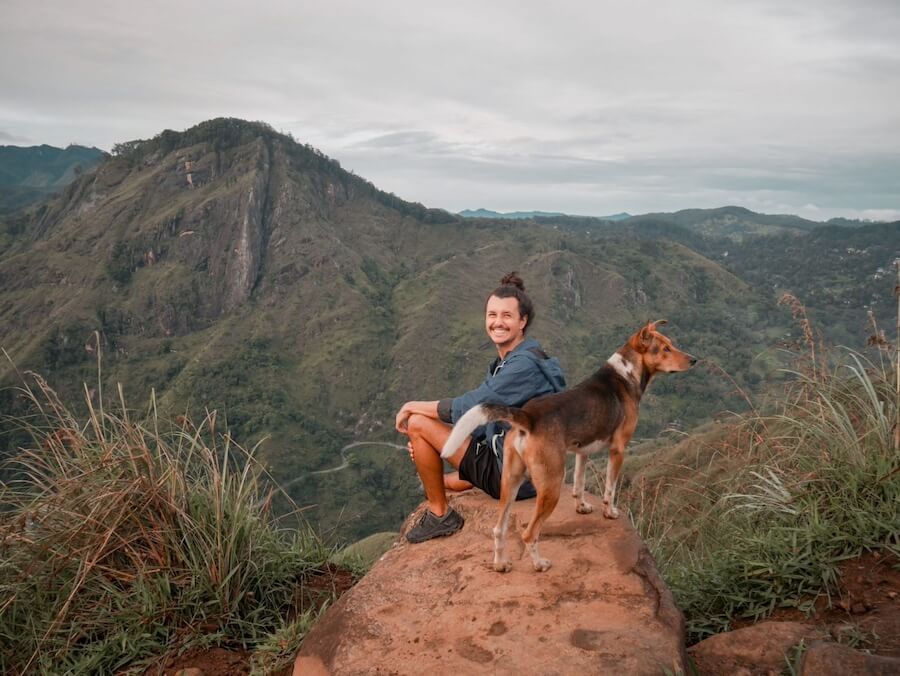 Sonnenaufgang am Little Adams Peak