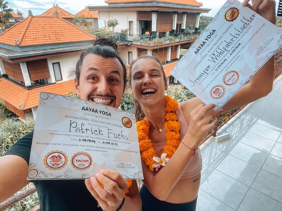 Yoga Teacher Training erfolgreich absolviert