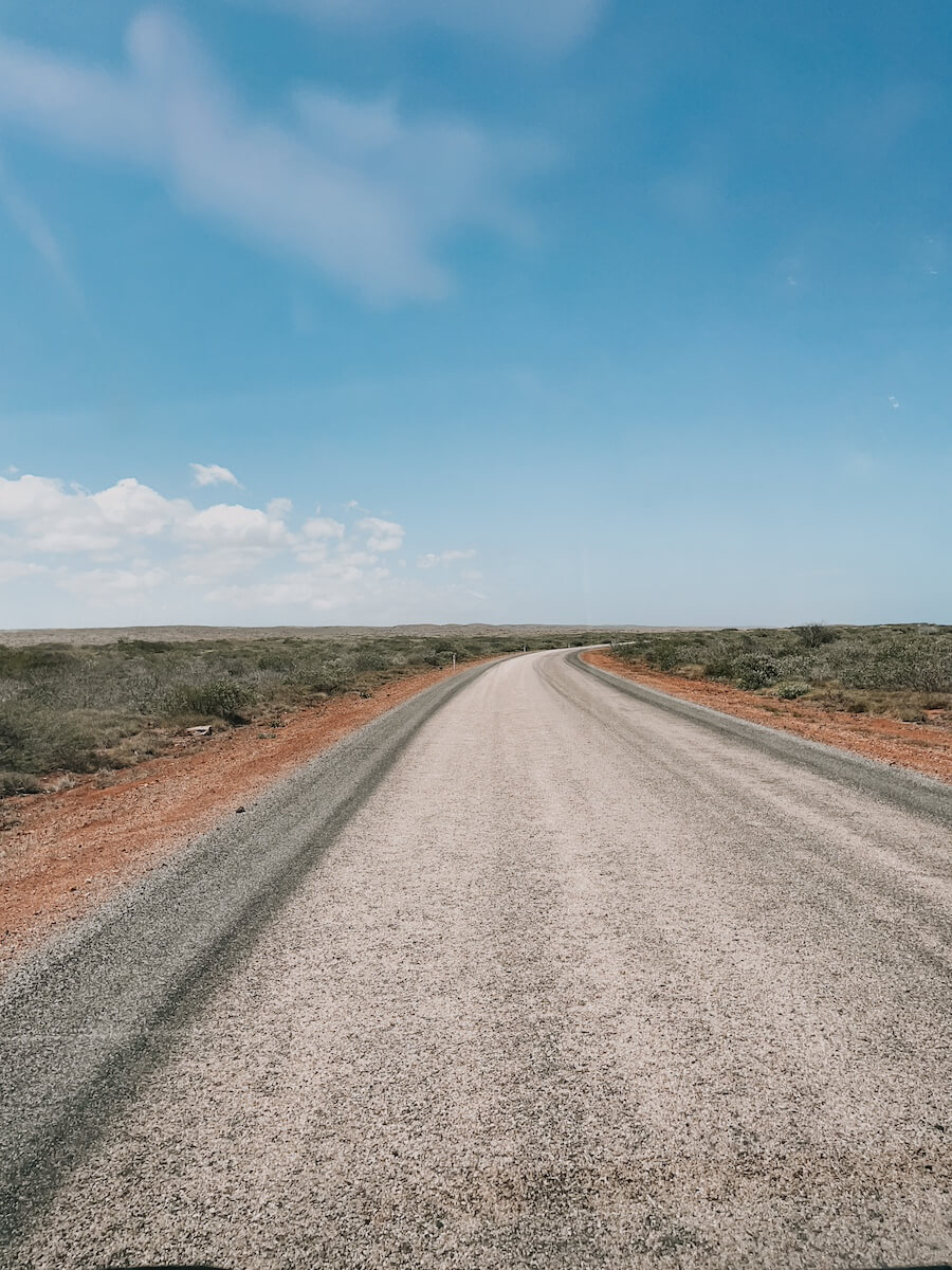 Straße im Outback