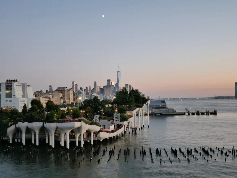 Sonnenuntergang in New York City
