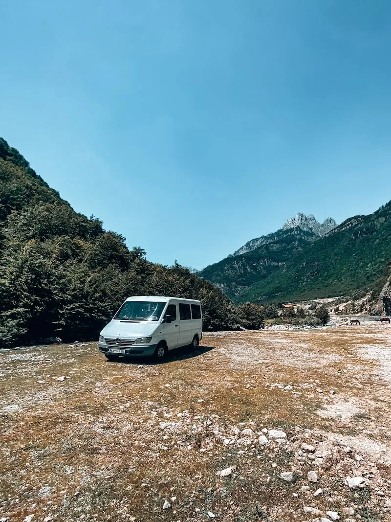 Valbona Tal Wildcamping Stellplatz