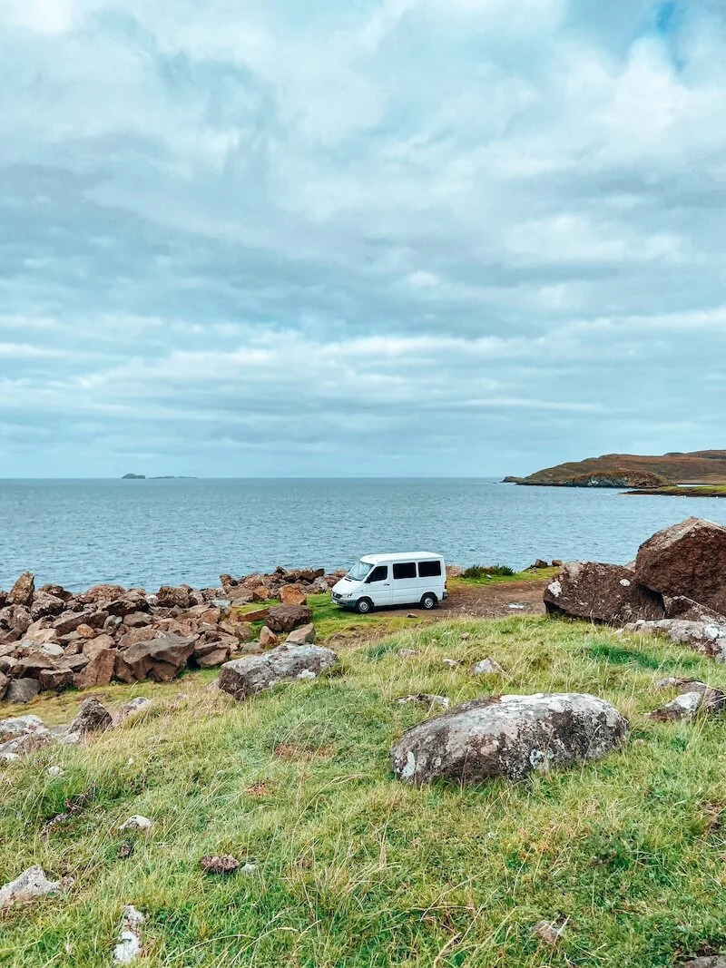 Schottland Wildcamping Stellplatz