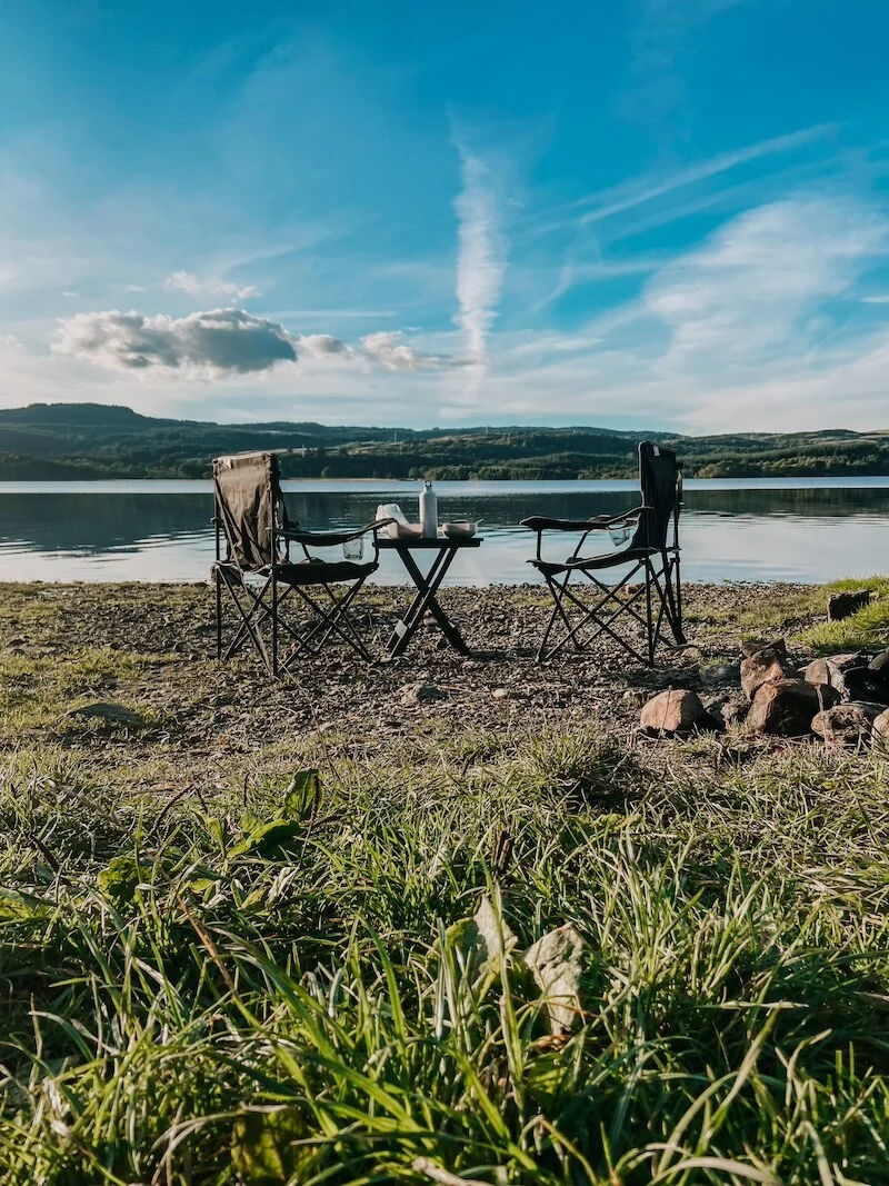 Frei stehen in Glencoe