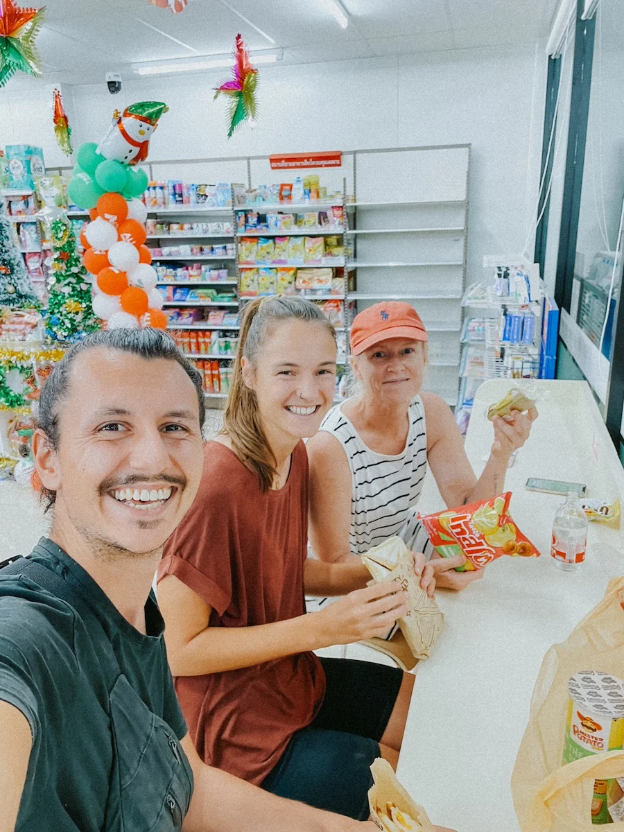 Unser Weihnachtsdinner bei 7-Eleven