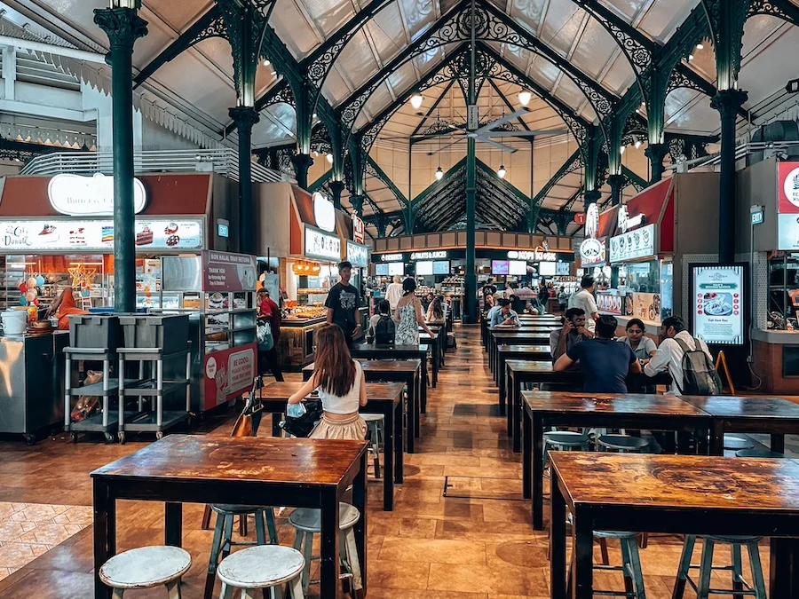 Hawker Center in Singapur