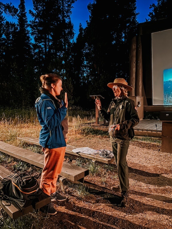 Junior Ranger Sophia