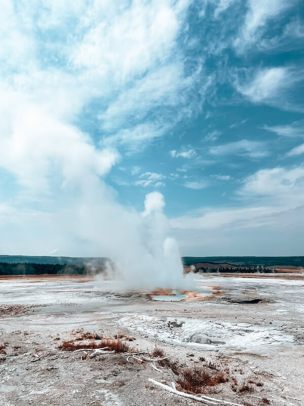 Geysir im Yellowstone Nationalpark