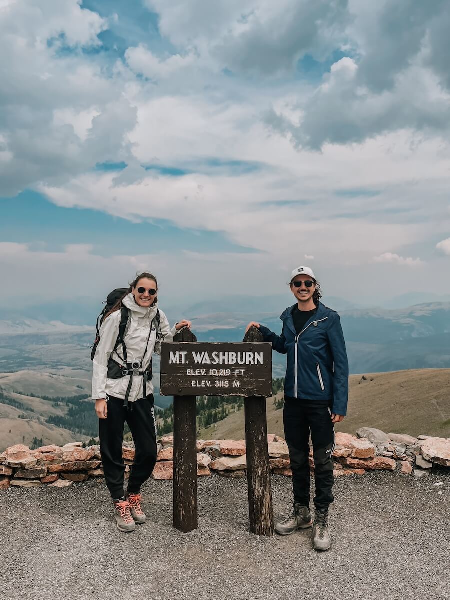 Mount Washburn im Yellowstone Nationalpark