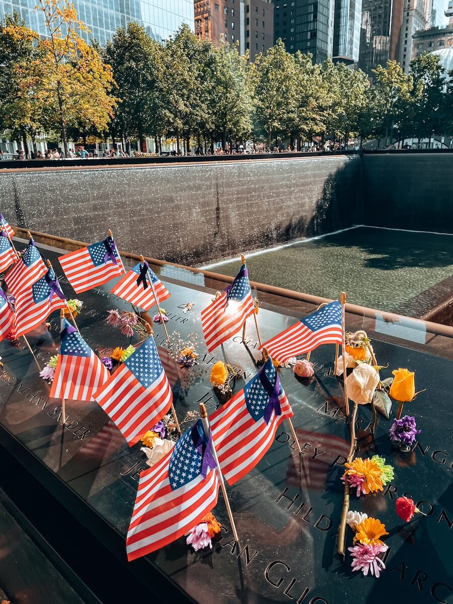 9/11 Memorial Brunnen